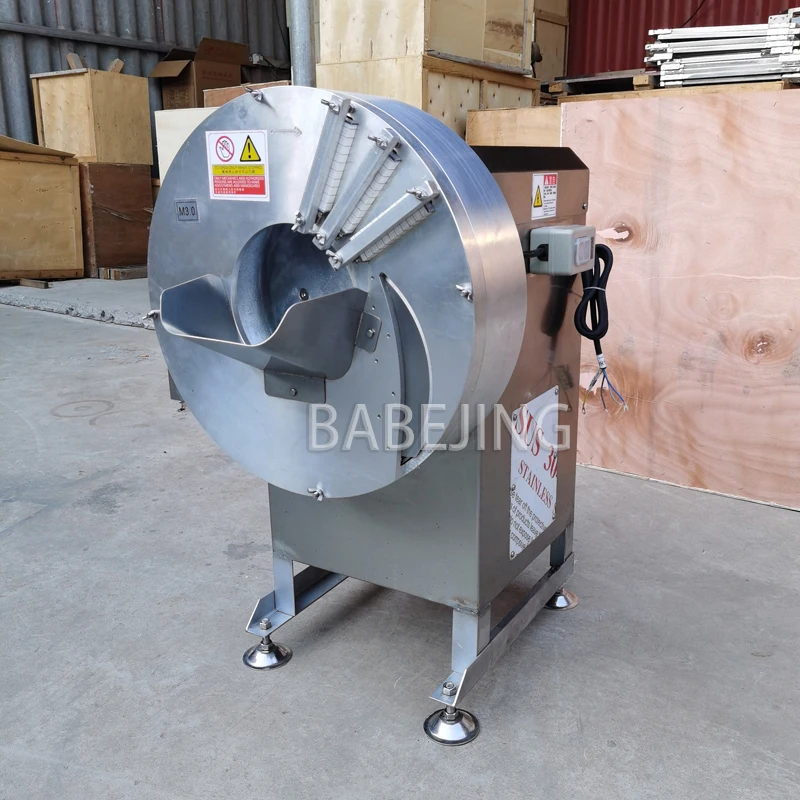 BABEJING Industrial Summer Melon Slicer Stainless Steel Centrifugal Bamboo Shoot Potato Ginger Shredder