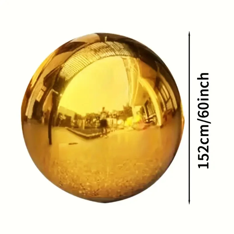 10/15/18/22/32/50/60 بوصة الذهب 4D احباط بالونات الزفاف حفلة عيد ميلاد عيد الحب زينة حفلة صور الدعائم العرض #4