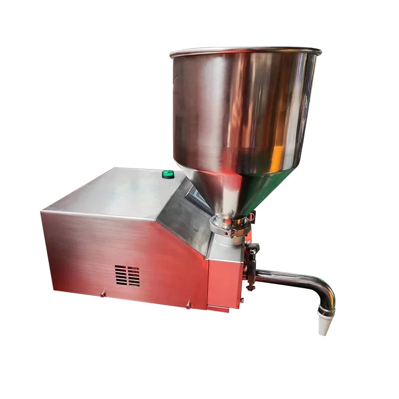 

Puff cake filling machine Cream chocolate filling machine Puff donut bread baking filling equipment