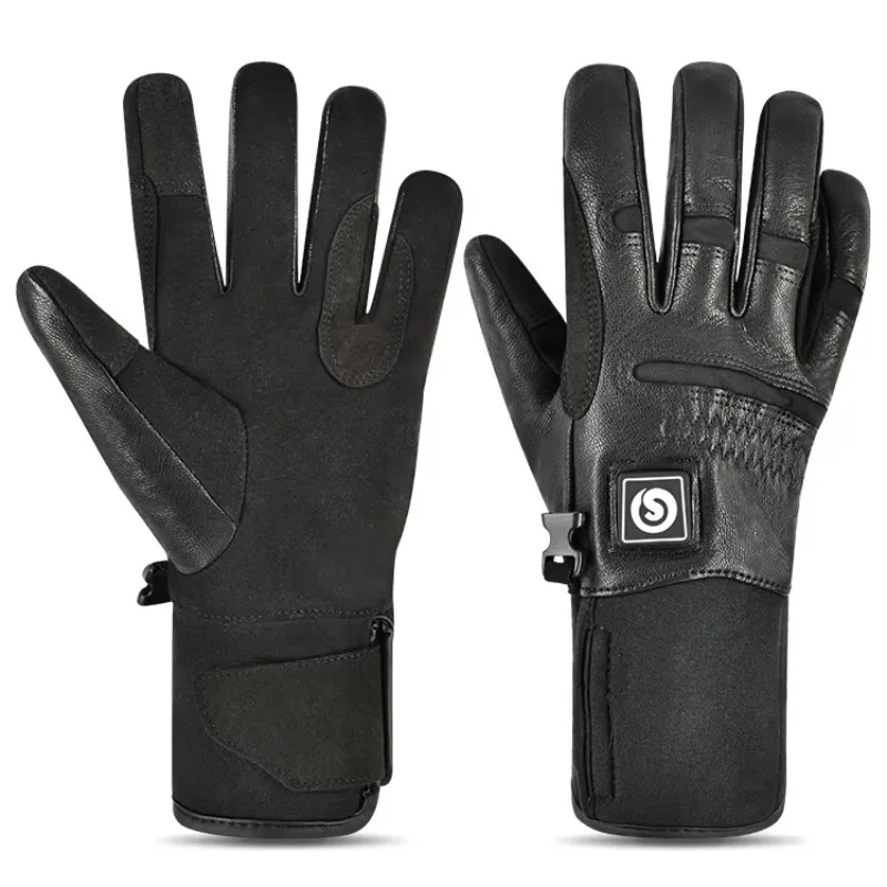 Outdoor Equipment Full Finger Riding Ghost Motorcycle Mountain Bike Sports Cycling Racing Heated Gloves view 5