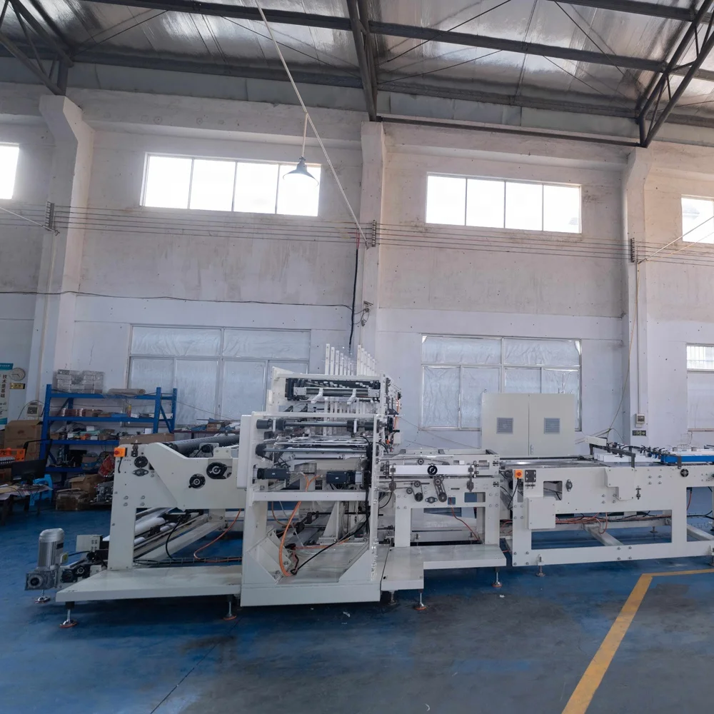 China Automatic Kitchen Towel Roll Wrapping Machine