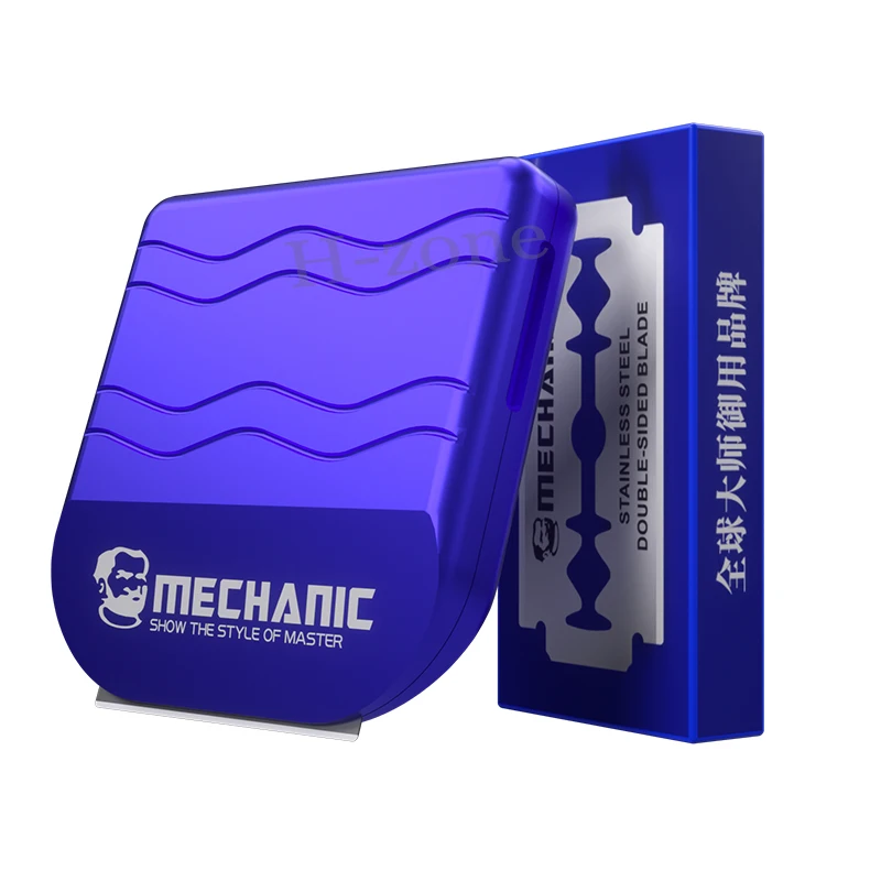 ميكانيكي ماج برو شفرة ذات حواف مزدوجة لإزالة الغراء للهاتف المحمول LCD مقبض مغناطيسي OCA أداة فتح شاشة إزالة الغراء