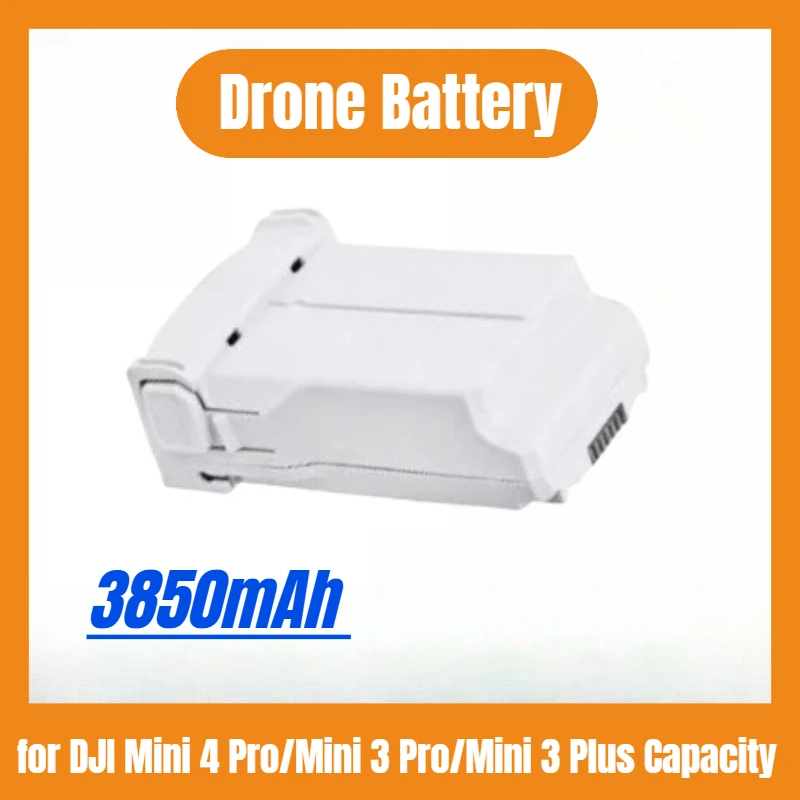 

New Intelligent Flight Battery for DJI Mini 4 Pro/Mini 3 Pro/Mini 3 Plus Capacity 3850mAh 45 Minutes Time Drone Battery