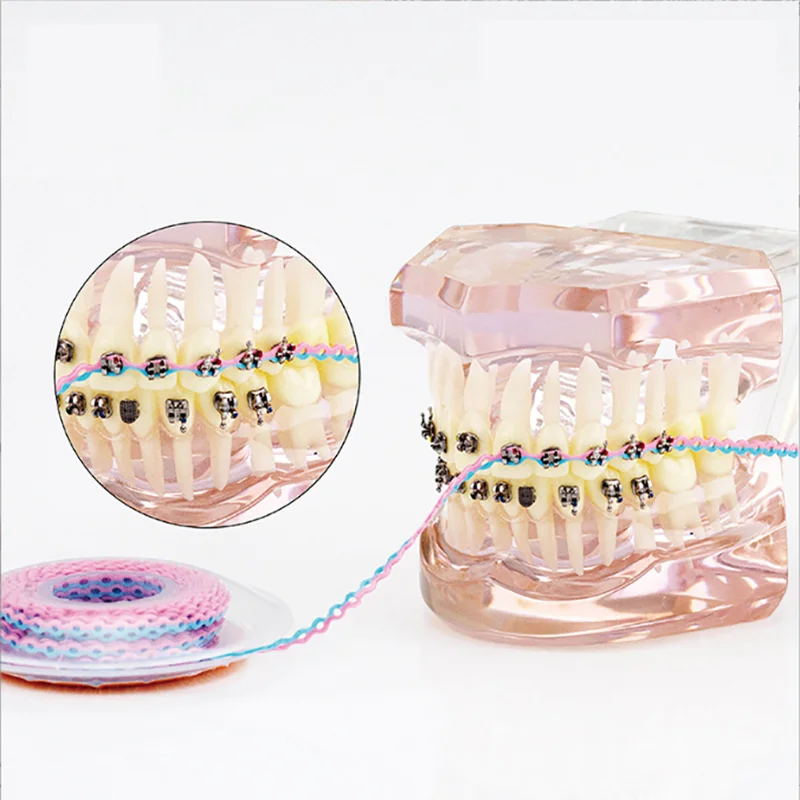 Rubber chain, rubber band, long, medium, short distance tension chain, dental chain ring material, oral consumables