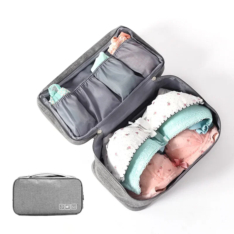 Underwear Luggage Storage Bag Travel Bra Organizer Women Men Socks Cosmetics Clothes Pouch Foldable WaterProof Handbag Supplies