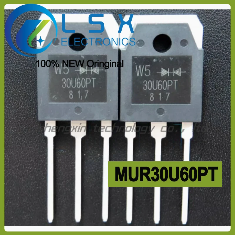 

10 шт. 30U60PT MUR30U60PT 30A600V TO-247 Новый и оригинальный