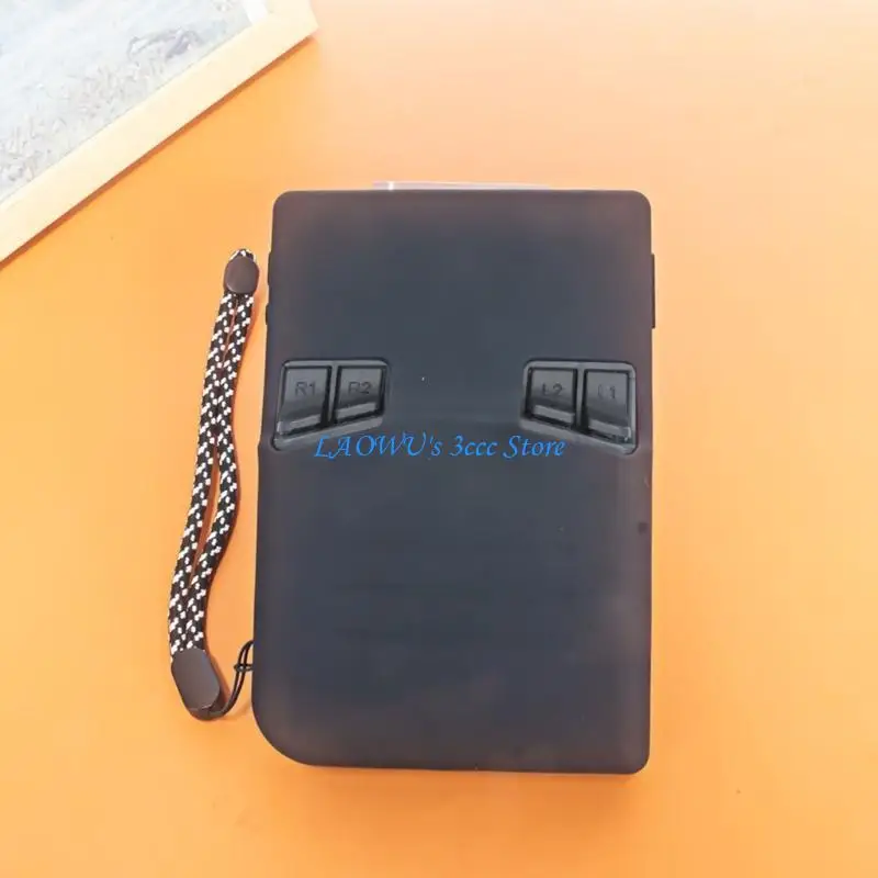 Copertina protetta Y8AD Shell silicone graffiato per console gioco RG40XX Skin Accessori da gioco per polvere per