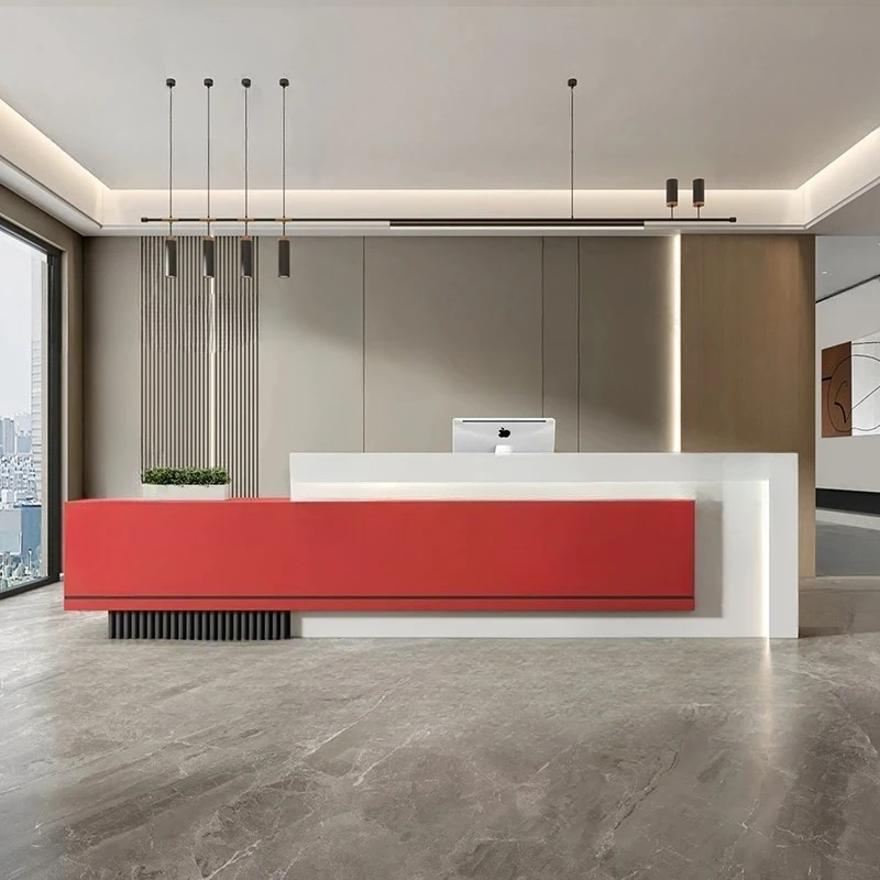 

Reception Desk Company Hotel Welcome Desk Beauty Salon Bar Checkout Page Comptoir Furniture Mostrador Recepcion Reception Desk