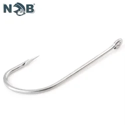 NGB 401SS Stainless Iron Barbed Hook 6/0#-1/0# 25pcs/pack 1#-8# 50pcs/pack Jigging Carp Fishing Hook O'SHAUCHNESSY Hook