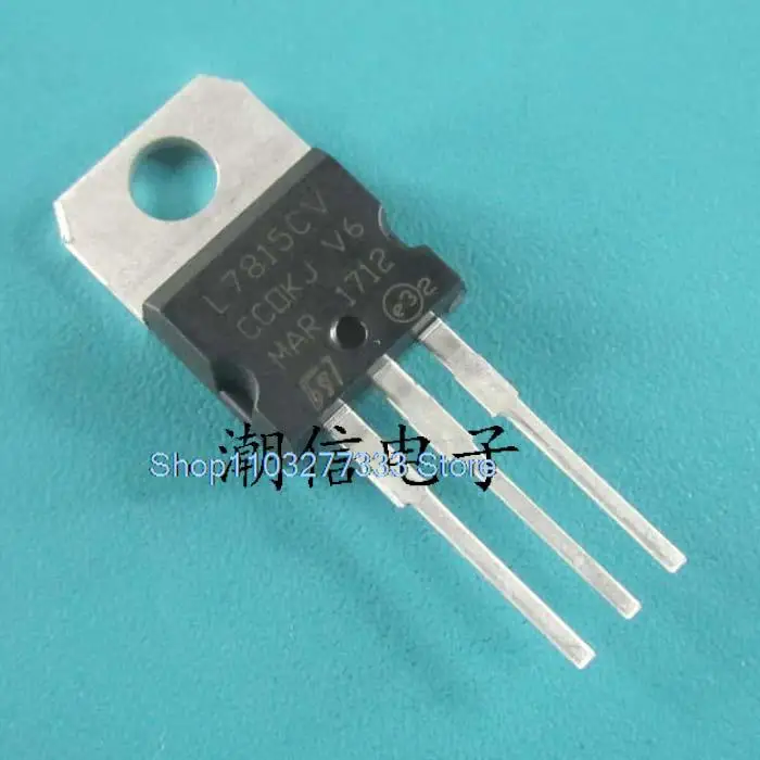 

10PCS/LOT L7815CV 1.5A 15V Datasheet -
