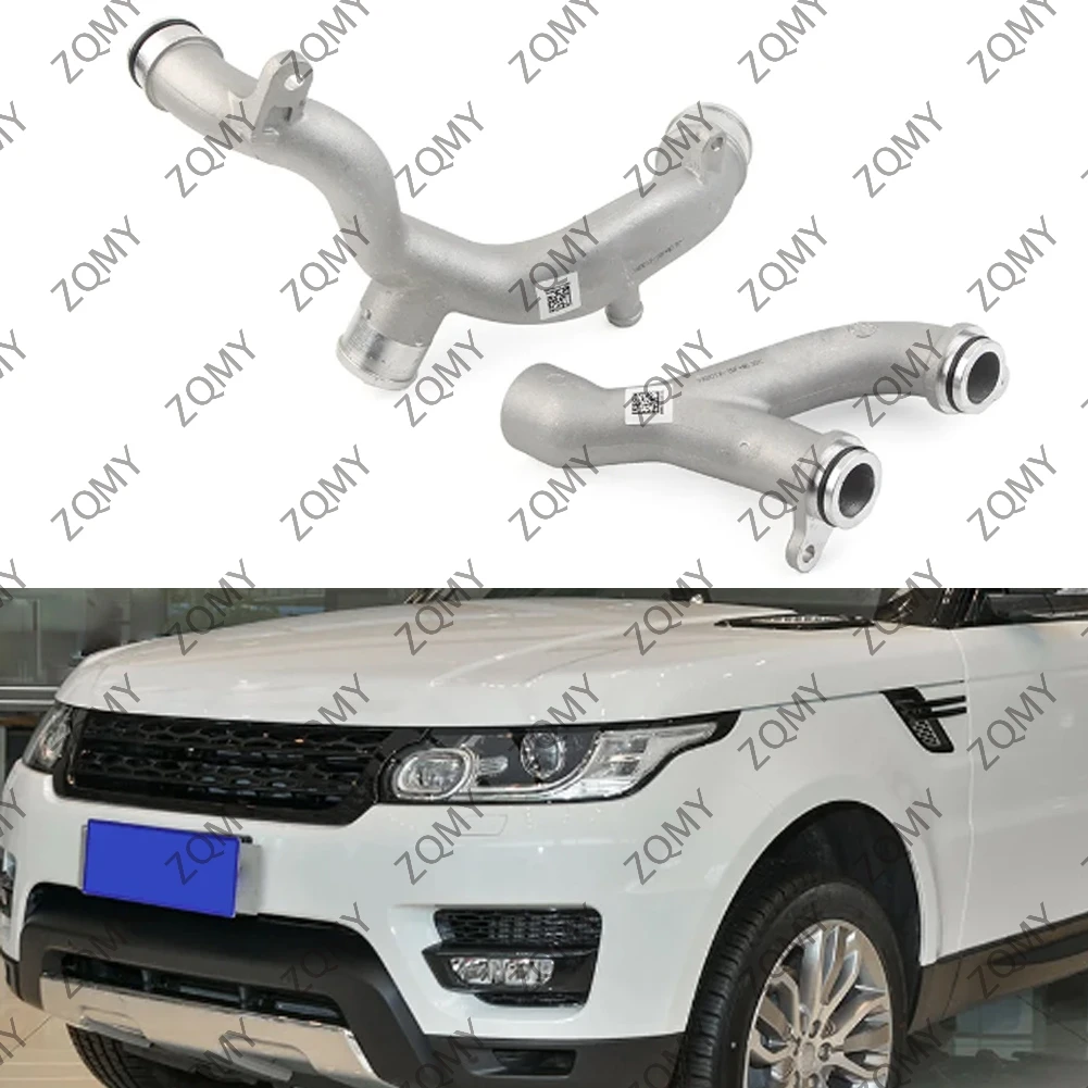 

Car Cooling System Upgrade Engine Water Coolant Pipes For Jaguar Land Rover 3.0L V6 5.0 V8 Supercharged Engine LR092992+LR090630