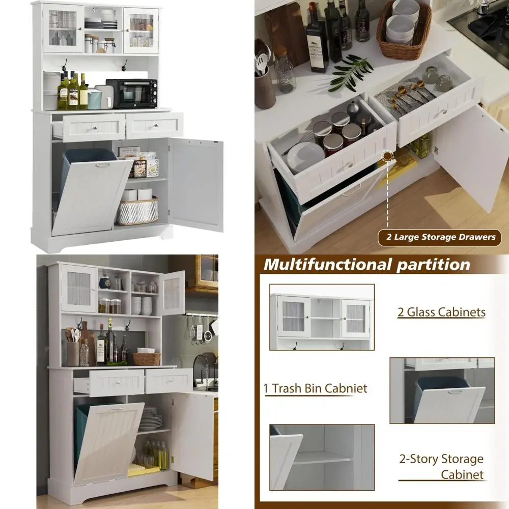 68.4" Kitchen Pantr…