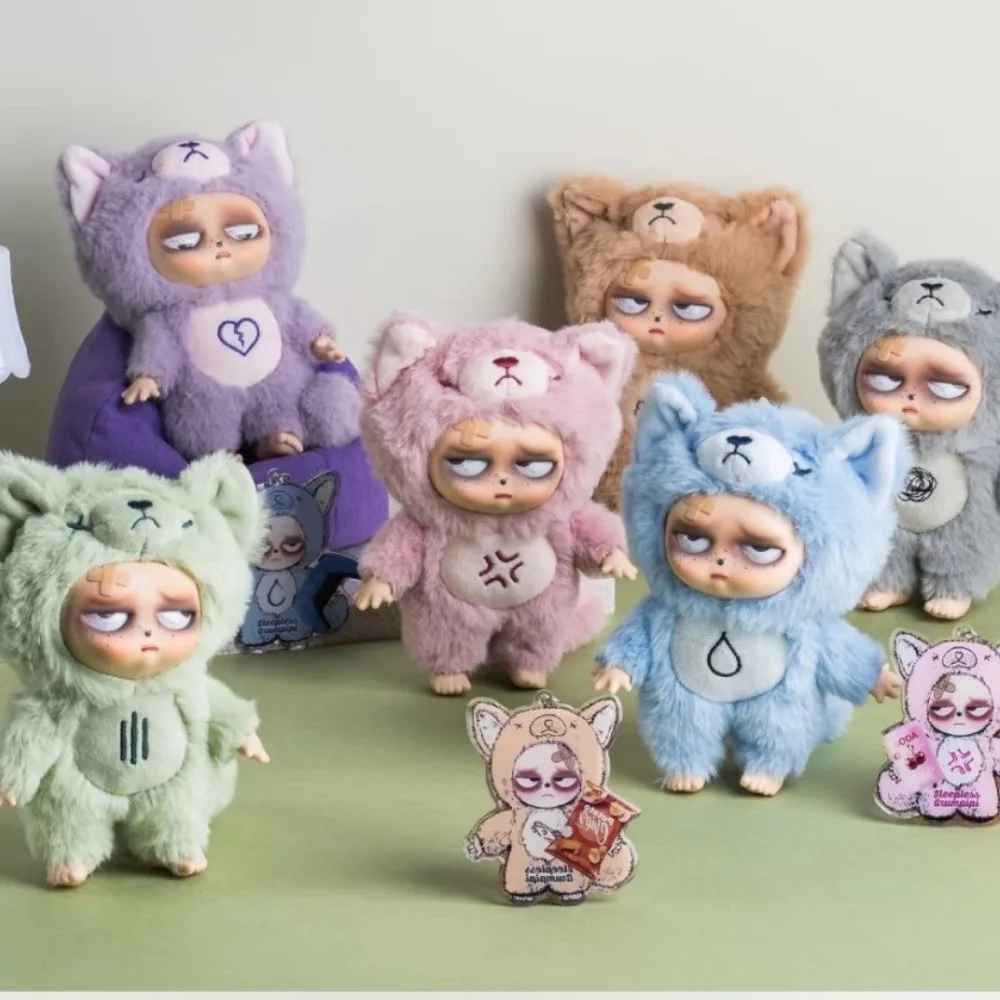 

Original New Sleep Grumpipi Series Blind Box Vinyl Face Doll Trendy Pendant Decor Macaron Color Bag Collection Model Toy Gift