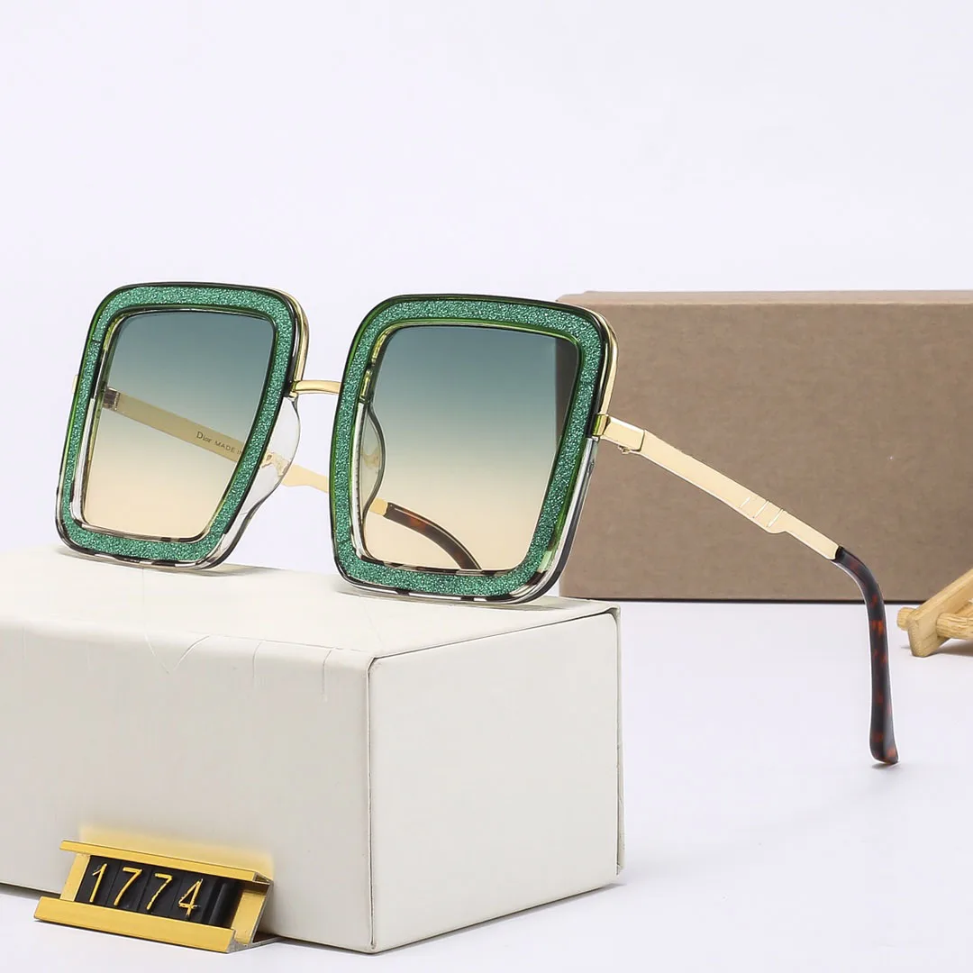 Big frame T -shaped anti -Blu -ray sunglasses cross -circular box hollow sunglasses European and American INS street shooting