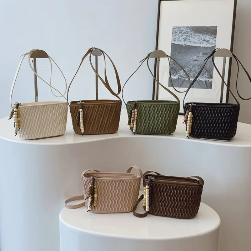 

Женская сумка-мессенджер из кожи с бирюзовым узором и Парижская повседневная винтажная повседневная изысканная сумка ​