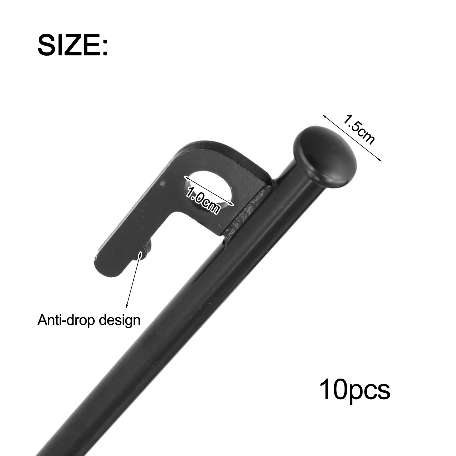 

Easy-Pull Design Heavy-Duty Tent Pegs Easy Installation Ergonomic Pull-Tab High-Hardness Steel Non-Slip Design