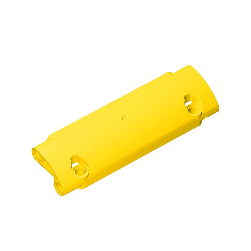 MOC PARTS GDS-1010 tecnico, pannello curvo 11x3 con fori a 2 Pin attraverso la superficie del pannello compatibile con lego 62531