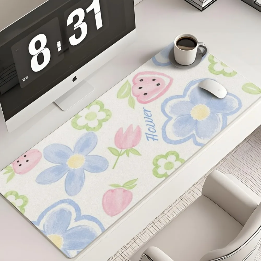 Computer mouse pad, extra-large office keyboard pad, dormitory study desk pad one piece mouse pad alfombrilla de mouse