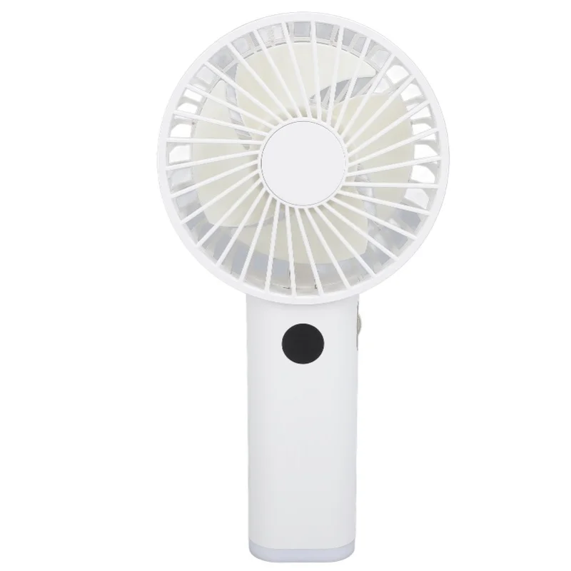 

USB Rechargeable Portable Handheld Fan - Multifunction 100 Wind Speed Adjustable Roller Night Light Small Hand Fan for Outdoor