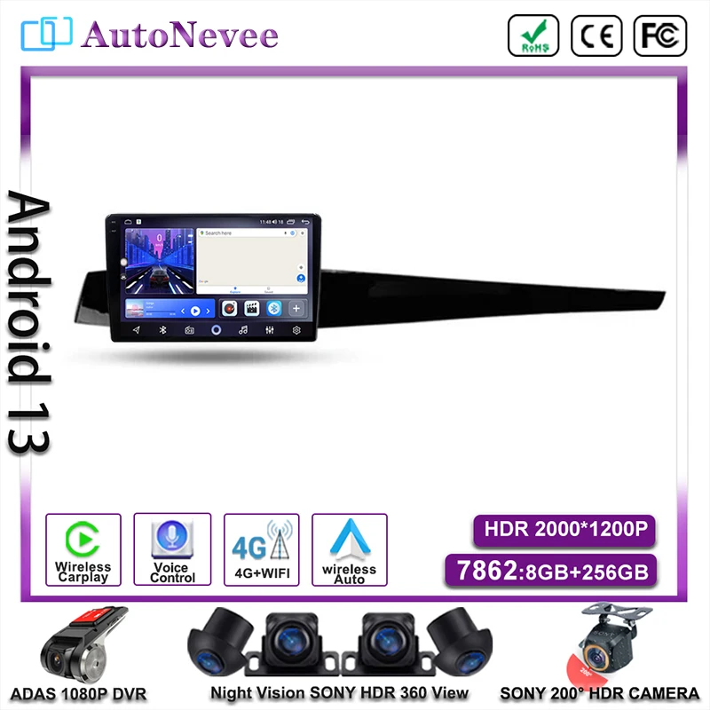 Android For Renault Latitude 1 2010 - 2015 Wifi Stereo Car Radio Multimedia Player Navigation GPS NO 2Din DVD Carplay Autoradio