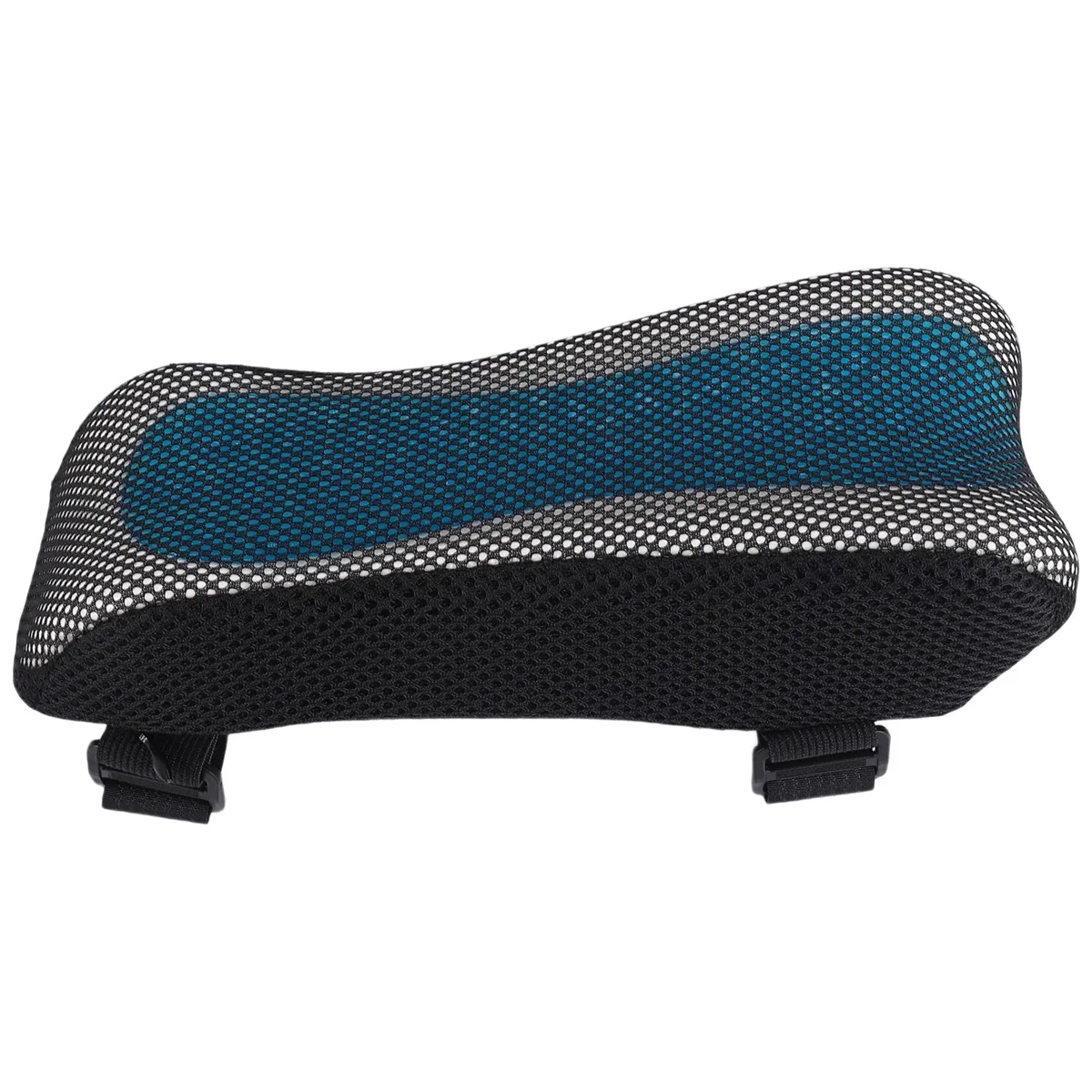 Almohadillas para reposabrazos de silla de Gel refrescante de espuma viscoelástica ABCD, almohada elevadora para reposabrazos para sillas de juegos de oficina, almohada para aliviar la presión de los codos