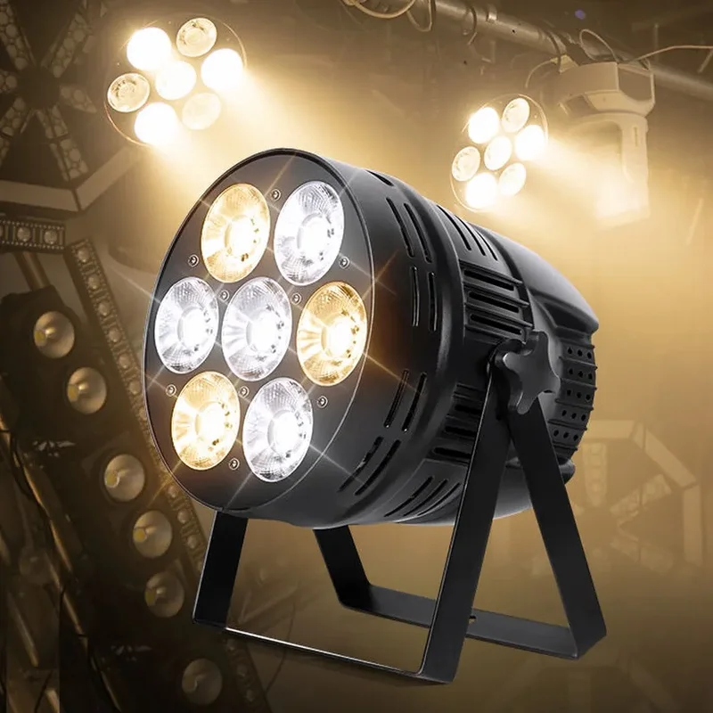 350W 7x50w COB Surface Light for Stage Light KTV Club DJ Disco Bar Birthday Christmas Event Wedding Family Party Festival