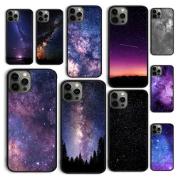 Autumu Night Galaxys Sky Stars Space Phone Case Cover for iPhone 16 15 12 mini 11 13 14 Pro Max SE 2020 Apple 6S 7 8 Plus