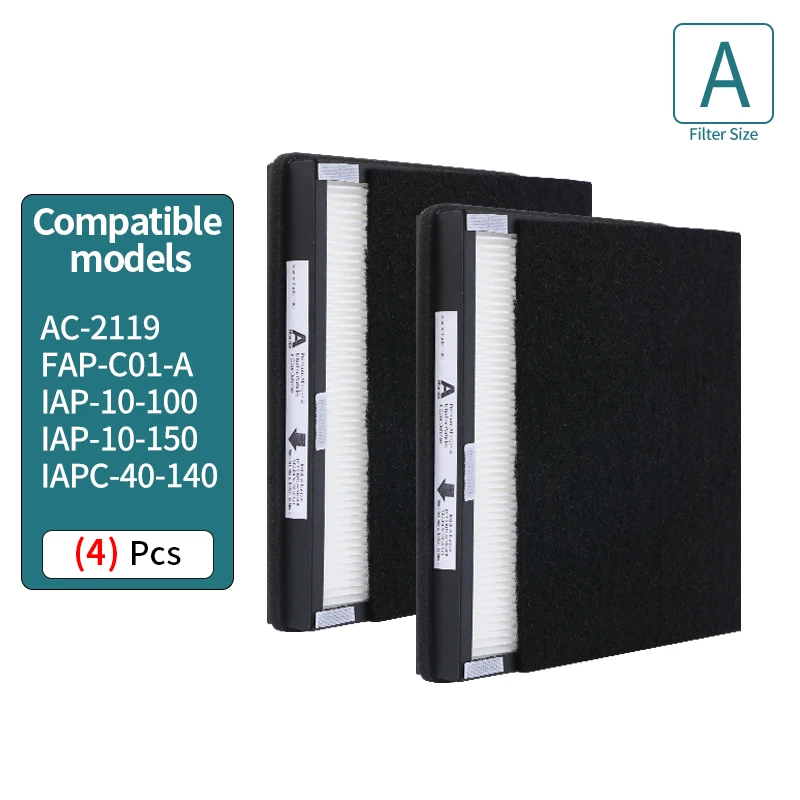 

Сменный HEPA-фильтр размера A, совместим с фотографией, фотографией, 2 шт. в упаковке