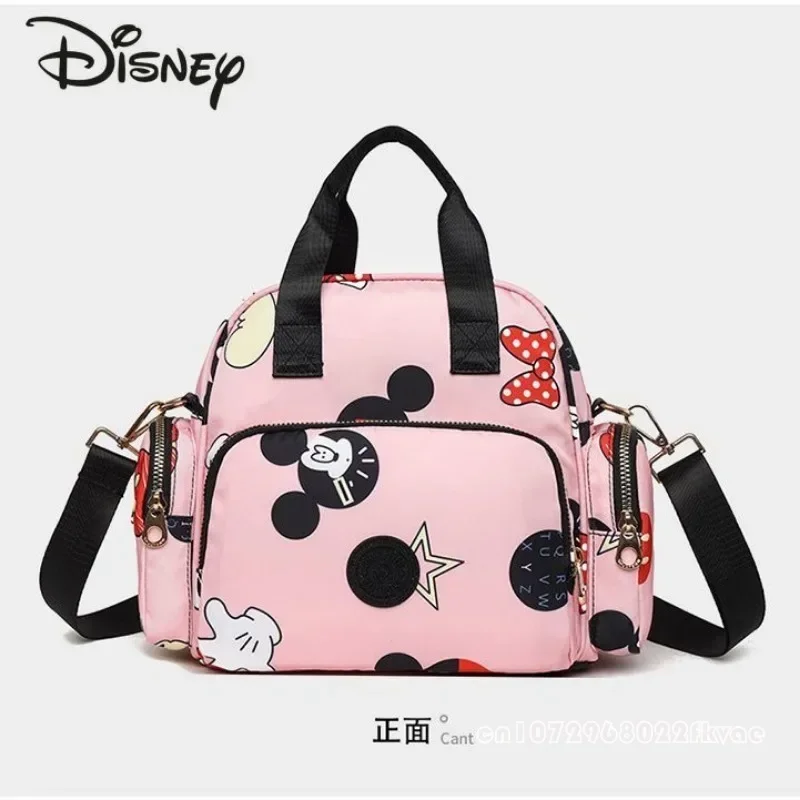 Disney 2024 nuevo bolso urinario, mochila de moda de alta calidad para mujer, bolsa de almacenamiento de mano multifuncional de gran capacidad para mujer