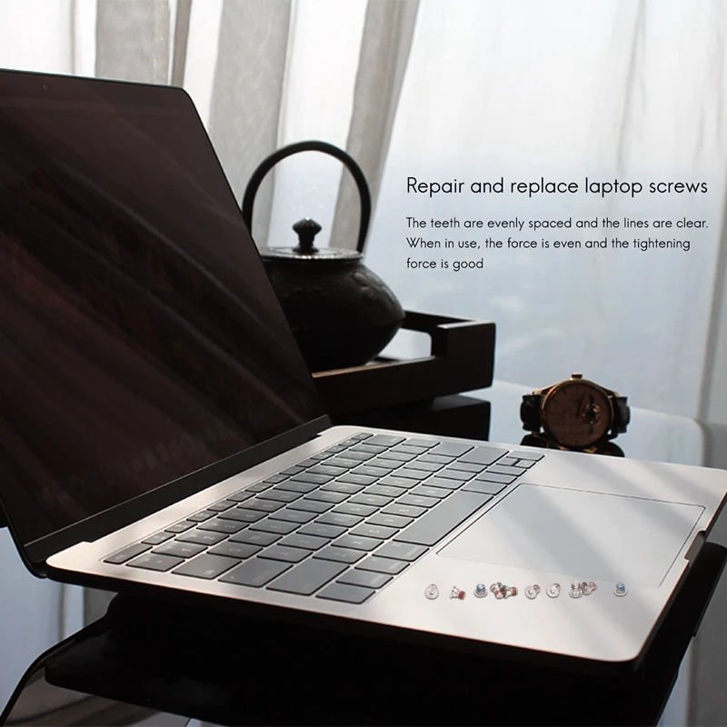 A013 10 Buah Sekrup Casing Bawah untuk Macbook Pro Retina A1425 A1502 A1398 Set Sekrup 2012-2015 Tahun