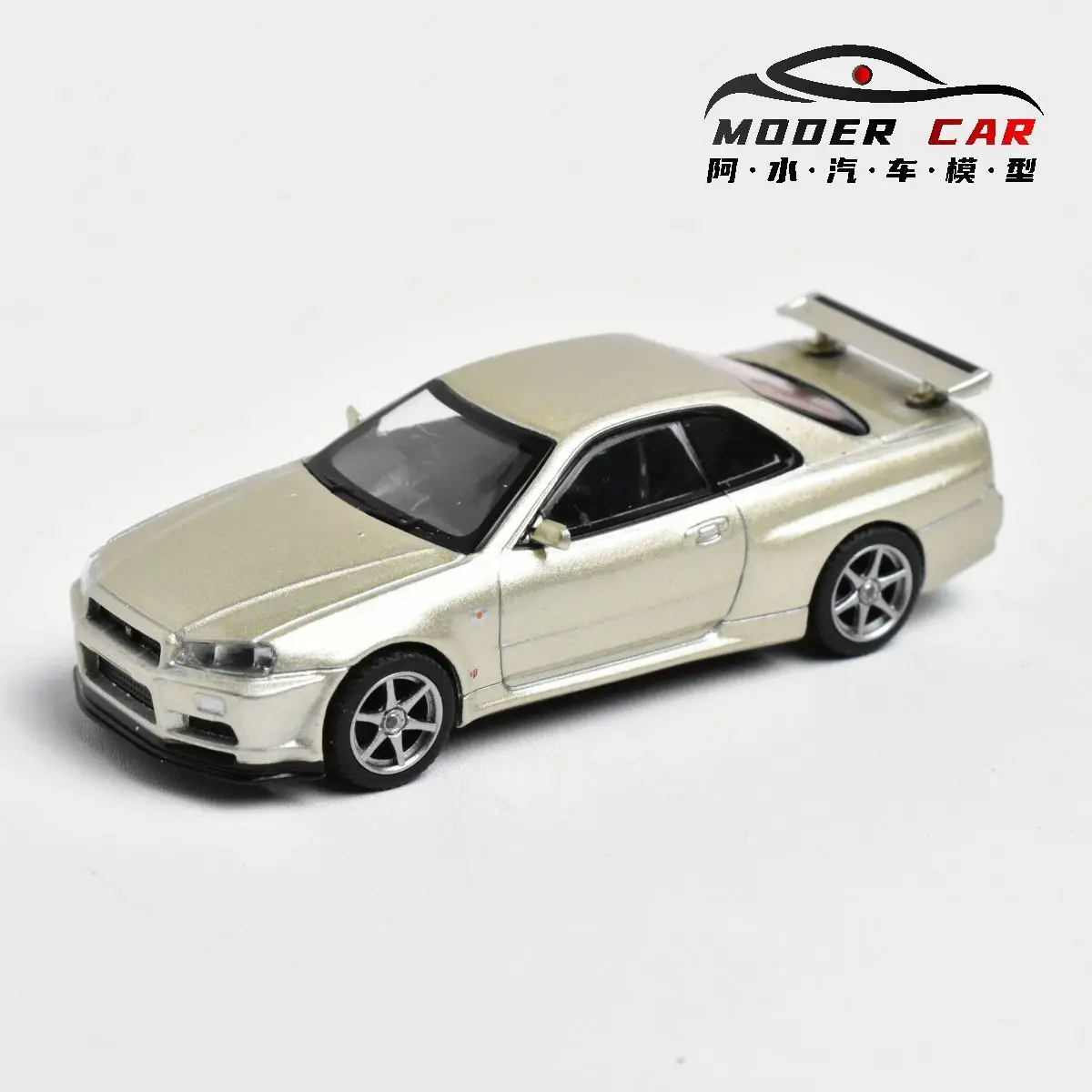 

Литая под давлением модель автомобиля MINIGT 348 1:64 Skyline GTR R34 M-Spec