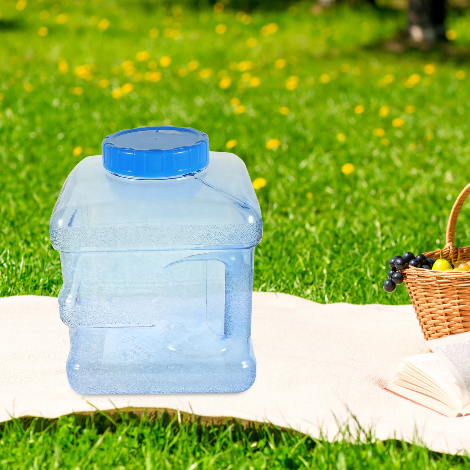 

Portable Bucket Water Container Carrier Bottle Camping Hiking Storage PC Large Capacity Tank Outdoor