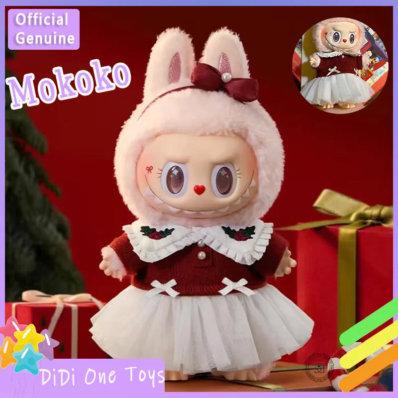 Genuine In Stock Mokoko Christmas Limit Mokoko Twinkly Fairy Tale Vinyl Series Pendent Doll Keychain Kawaii Toy Christmas Gift