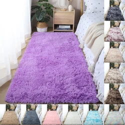 Alfombra gruesa nórdica de felpa para sala de estar, manta de cama para dormitorio, suelo para niños, alfombrilla suave, decoración para sala de estar, felpudo para adolescentes