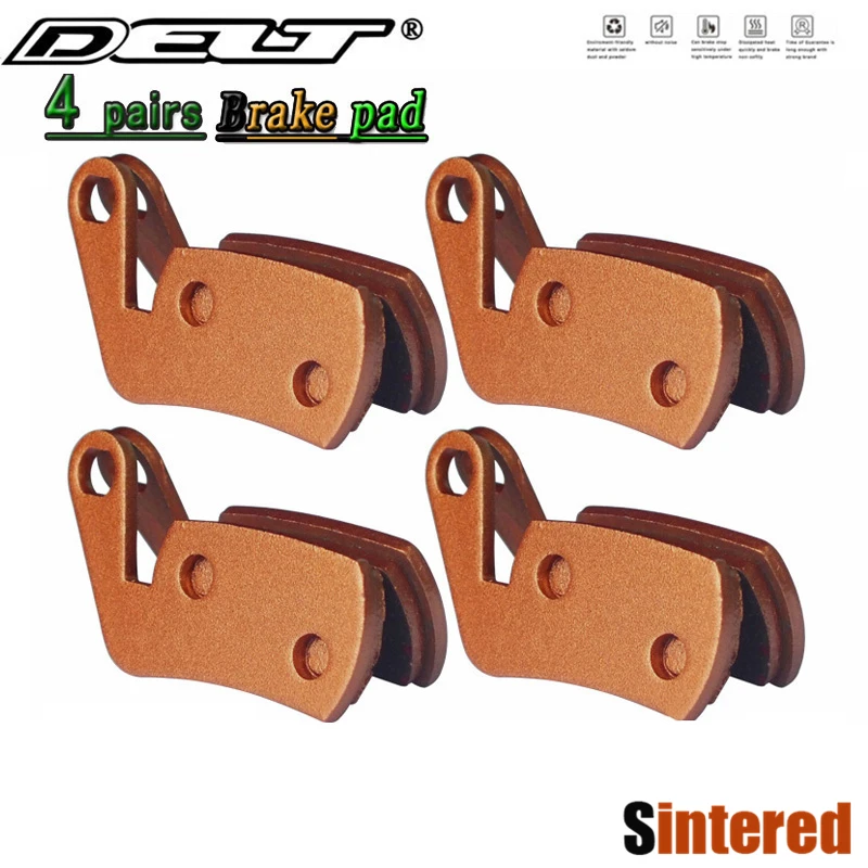 DELT 4 أزواج من وسادات فرامل قرص الدراجة الملبدة، لـ، Marta، SL، الياقات، الهيكل العظمي، EXO، MTB، الجبل، الدراجة، ركوب الدراجات، الجزء #1