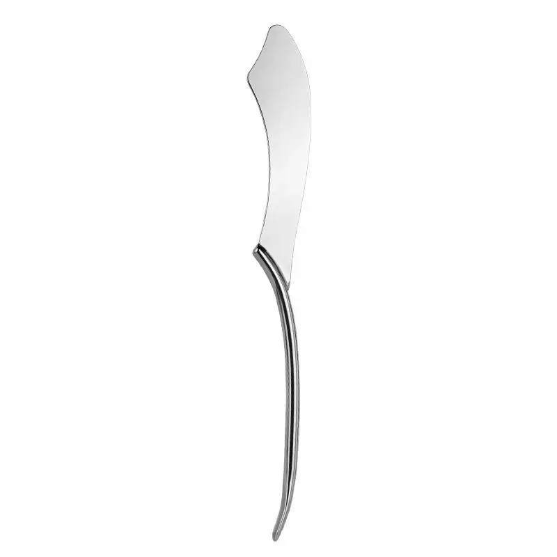 1/2 Stück Edelstahl Bogenförmiges Gua Sha Werkzeug, Meridian-Massagestab für Heim-SPA, Meridian-Massage-Tool – Detail 4