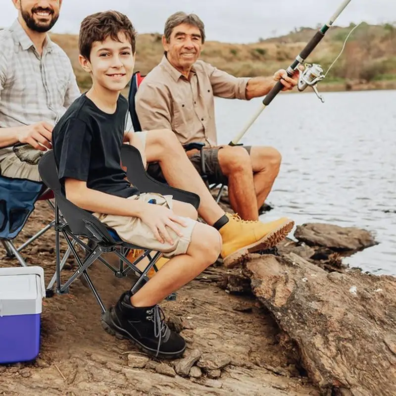 Cadeira de pesca leve dobrável assento acampamento ergonômico luxo crianças praia lounge cadeira portátil fezes acampamento para crianças