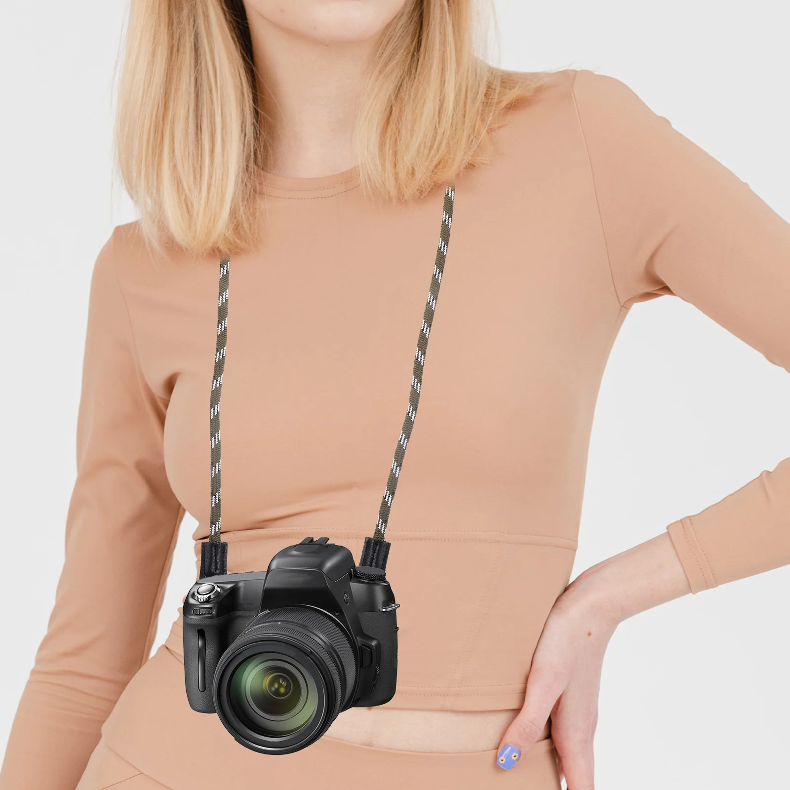 

Camera Strap Adjustable Neck Shoulder for Dslr Polyester Outdoor Multifunctional Man