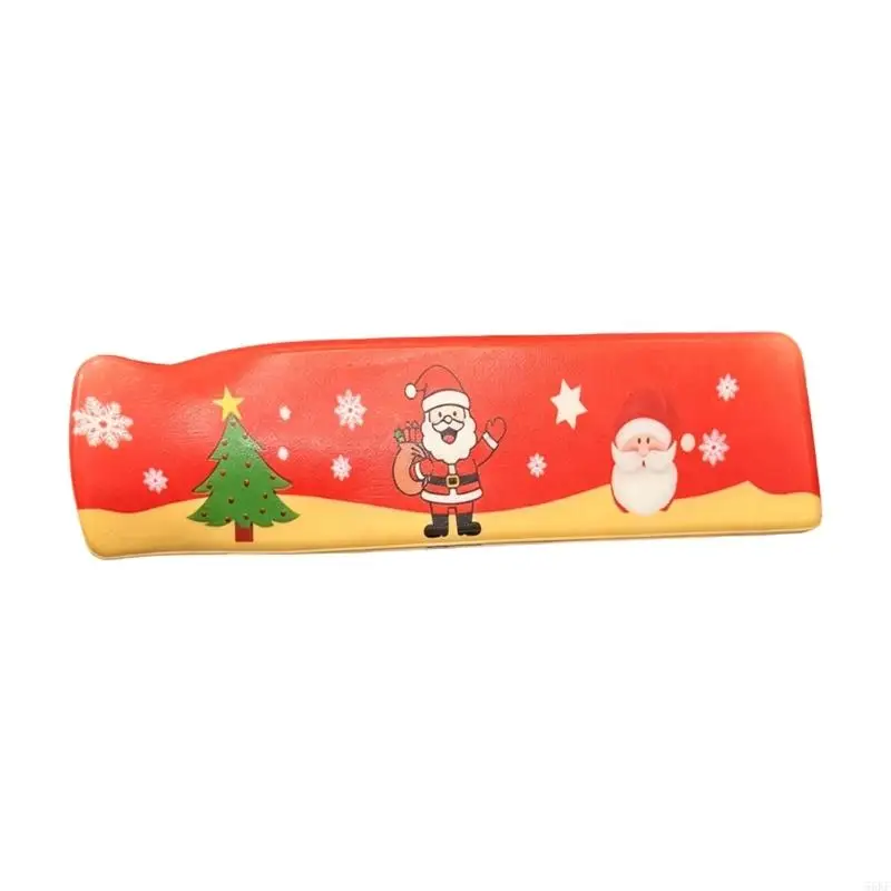 Elongated Christmas Press Toy with a Flexible Feel for Repeated Hand Squeezing, Seasonal Character, and Indoor Display 55KF