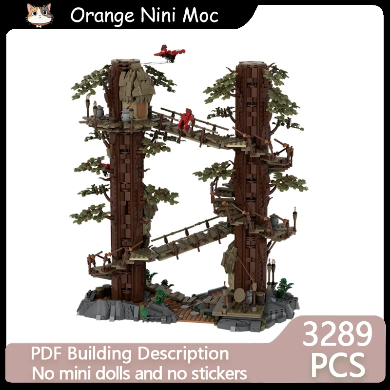 

Конструктор Star Movies Model MOC: Модульный набор «Поляна на острове» — развивающая игрушка для детей, подарок на праздники