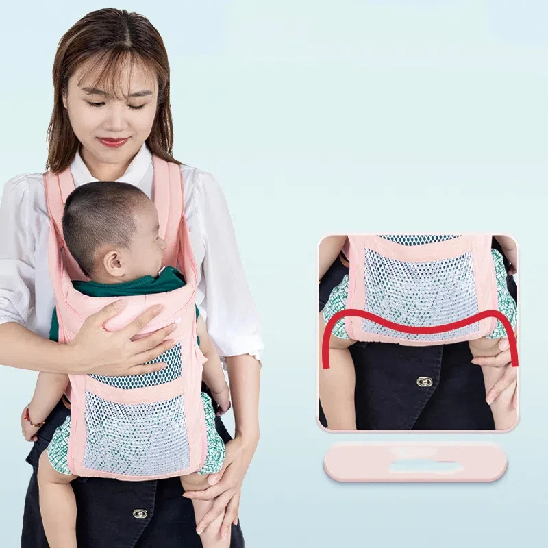 Newborn Baby Carrier Baby Horizontal Front Hug Type Easy to Go Out Multi-functional Light Baby Holding Artifact Free Hands