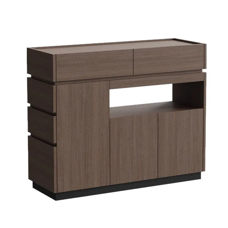 

Solid wood, side cabinet, Italian style, minimalist, living room, storage