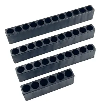 6/10/11/12 Gaten Boor Opbergkoffer Schroevendraaierkophouder Zeskantschacht Schroevendraaier Bithouder Voor 6.35Mm/1/4 