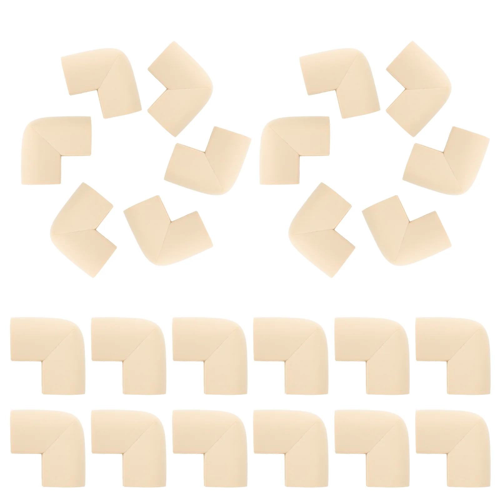 24pcs Foam Corner Protectors for Photo Frame Edge Packaging Guard Nbr Material Thick Design Lasting Framed Artwork