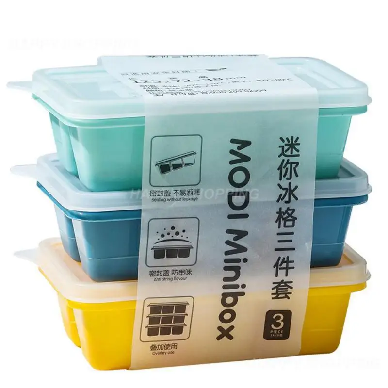 Mold Food Grade Easy To Use High Quality Reusable Multi-function Reusable Ice Tray With Lid Mold Convenient Durable