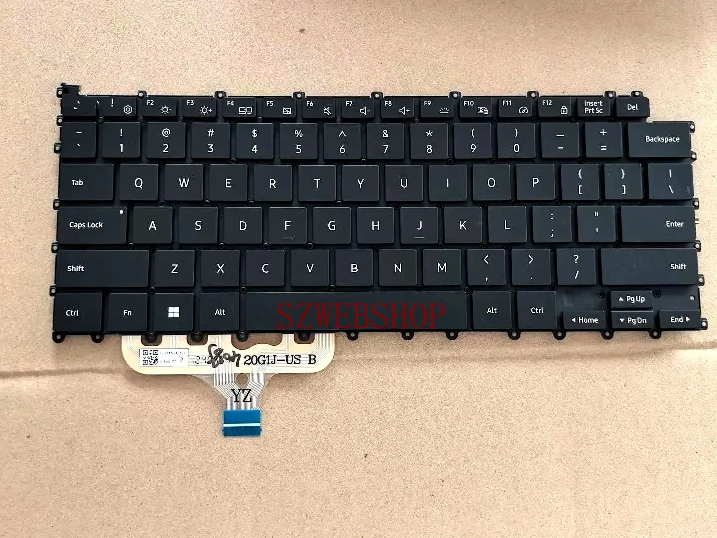 

New Laptop For Samsung Galaxy Book3 Pro NP940XFG 940XFG US KEYBOARD BACKLIT