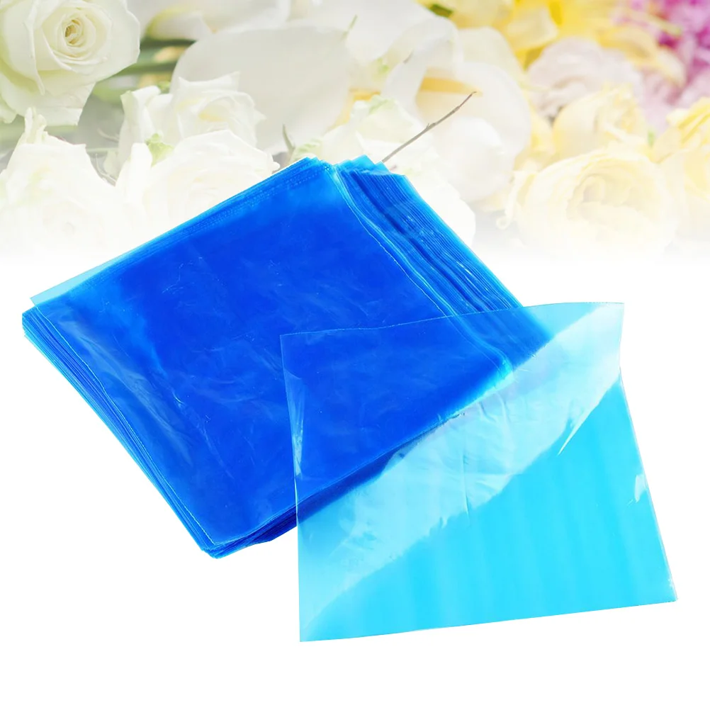 

200pcs Disposable Cover Bag Storage Pouches Accessories for Machine (Blue) Machine Bag Clip Bag Clip Cover