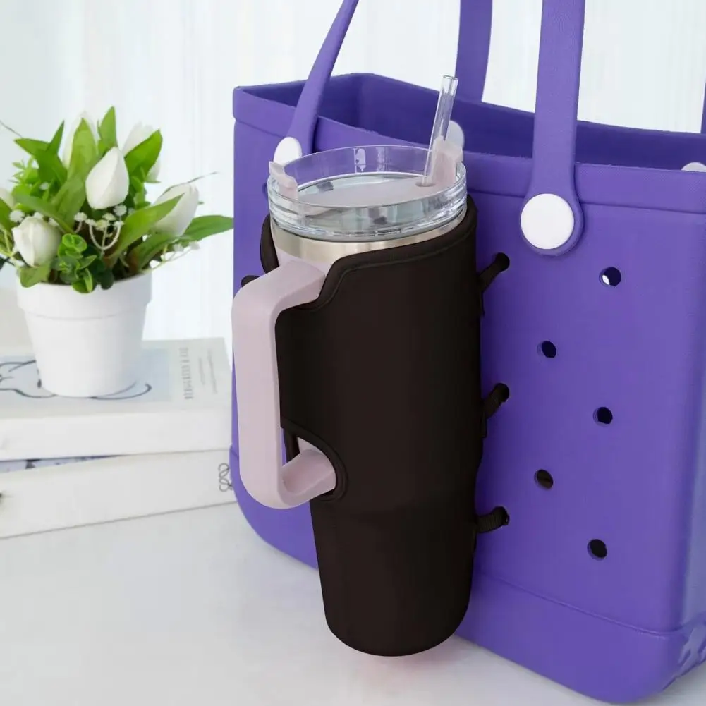 Soporte para botella de agua para bolsa de mano Bogg, accesorio seguro, funda para taza, soporte de almacenamiento de bebidas para botellas frías y calientes de 16-40 Oz