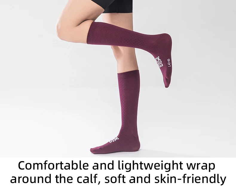 ROCKBROS ROAD TO SKY Professionelle Radsocken atmungsaktiv hochelastisch stoßdämpfend Strumpf für Herren und Damen Fitness-Sportsocken – Detail 6