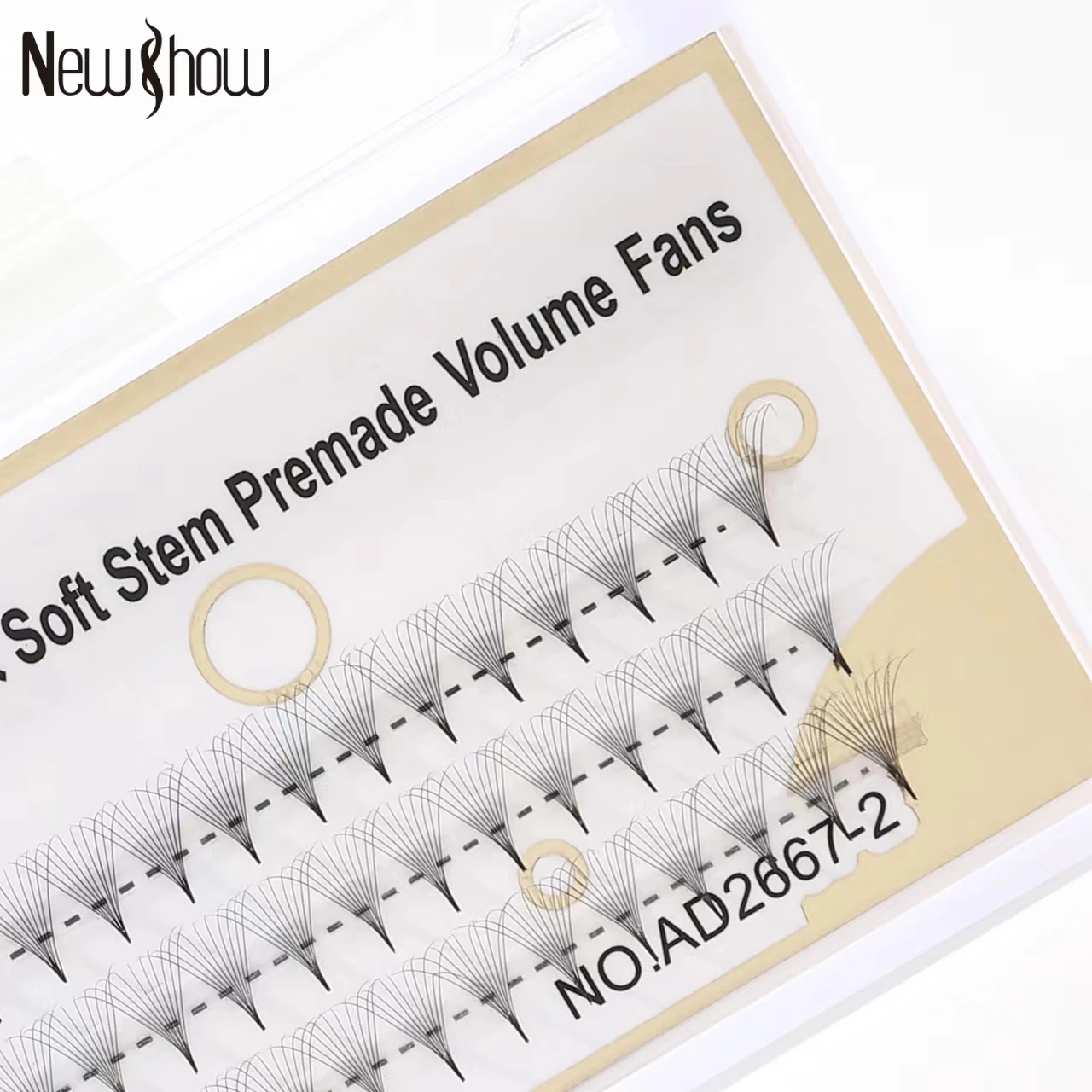 새로운 SHOW 속눈썹, 접착제 도포, 가짜 속눈썹, C/D 뒤틀림 속눈썹 클러스터